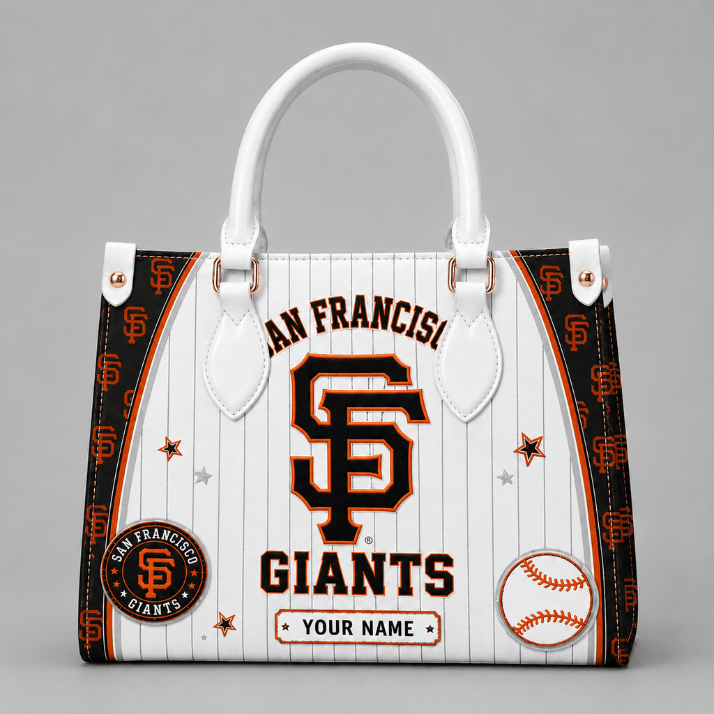 S.f.giants | Premium .m.l.b. Fan Pride Leather Handbag