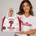 P.phillies | Premium .m.l.b. Fan Pride Leather Handbag