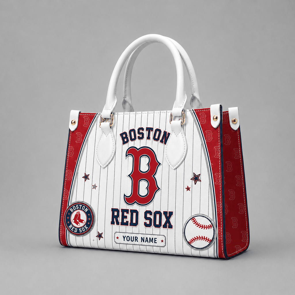 B.red Sox | Premium .m.l.b. Fan Pride Leather Handbag