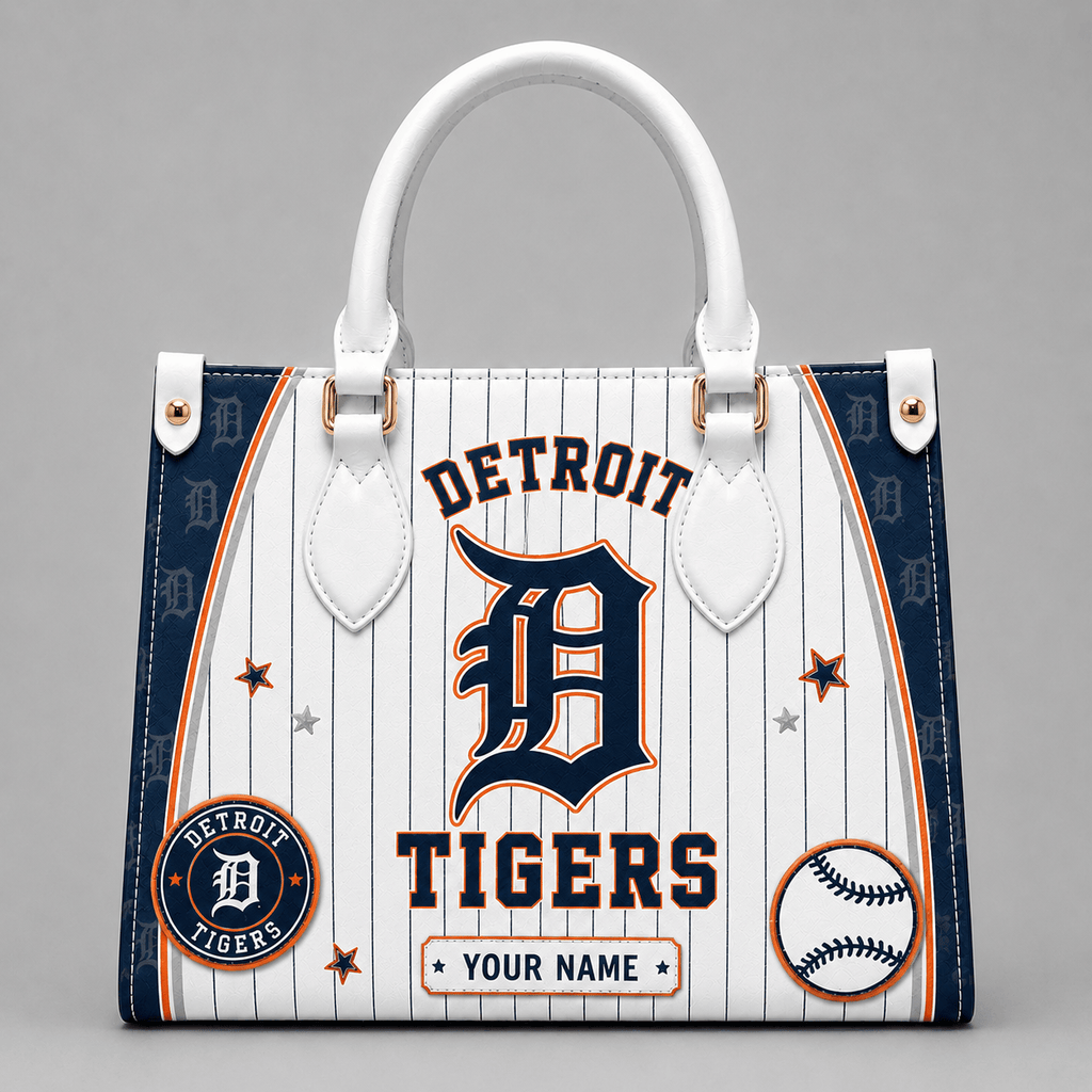 D.tigers | Premium .m.l.b. Fan Pride Leather Handbag
