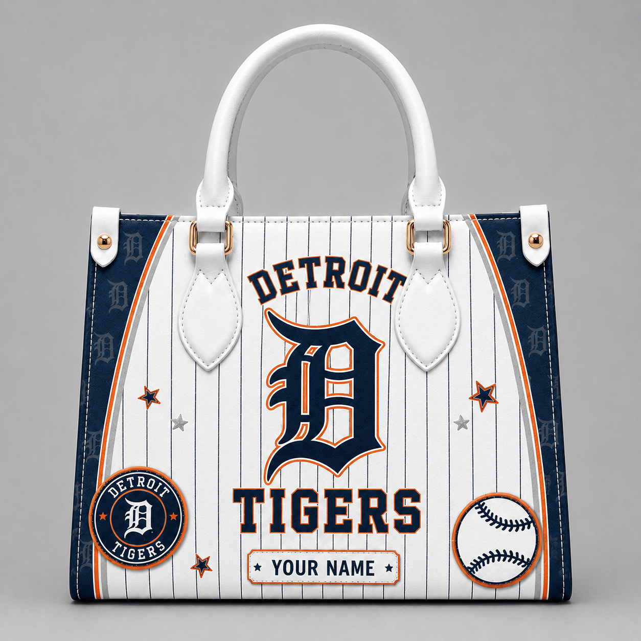 D.tigers | Premium .m.l.b. Fan Pride Leather Handbag