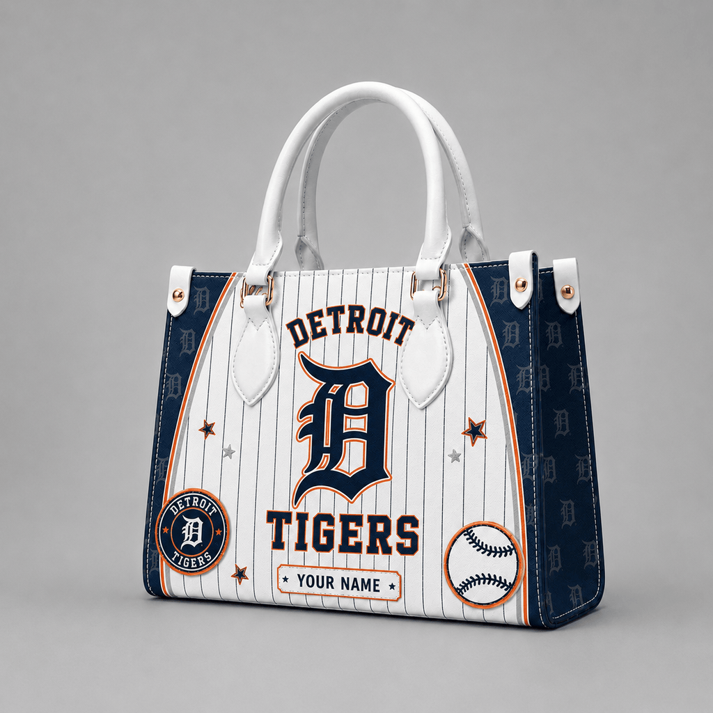 D.tigers | Premium .m.l.b. Fan Pride Leather Handbag