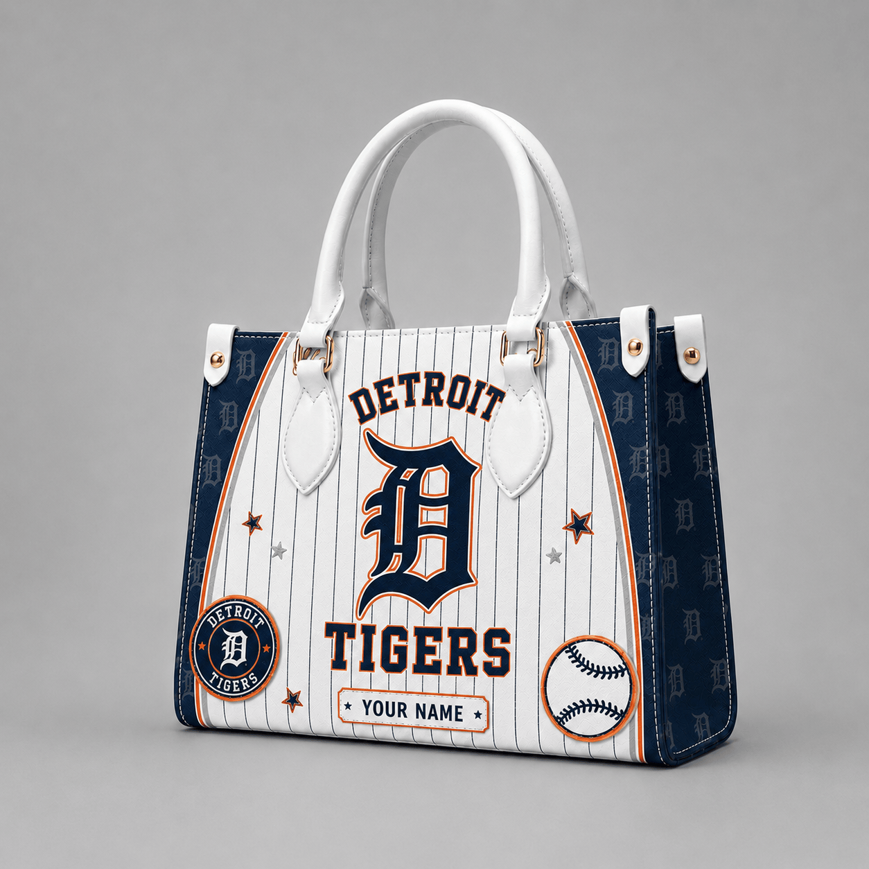 D.tigers | Premium .m.l.b. Fan Pride Leather Handbag