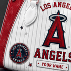 L.a.angels | Premium .m.l.b. Fan Pride Leather Handbag