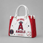 L.a.angels | Premium .m.l.b. Fan Pride Leather Handbag