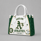 O.athletics | Premium .m.l.b. Fan Pride Leather Handbag