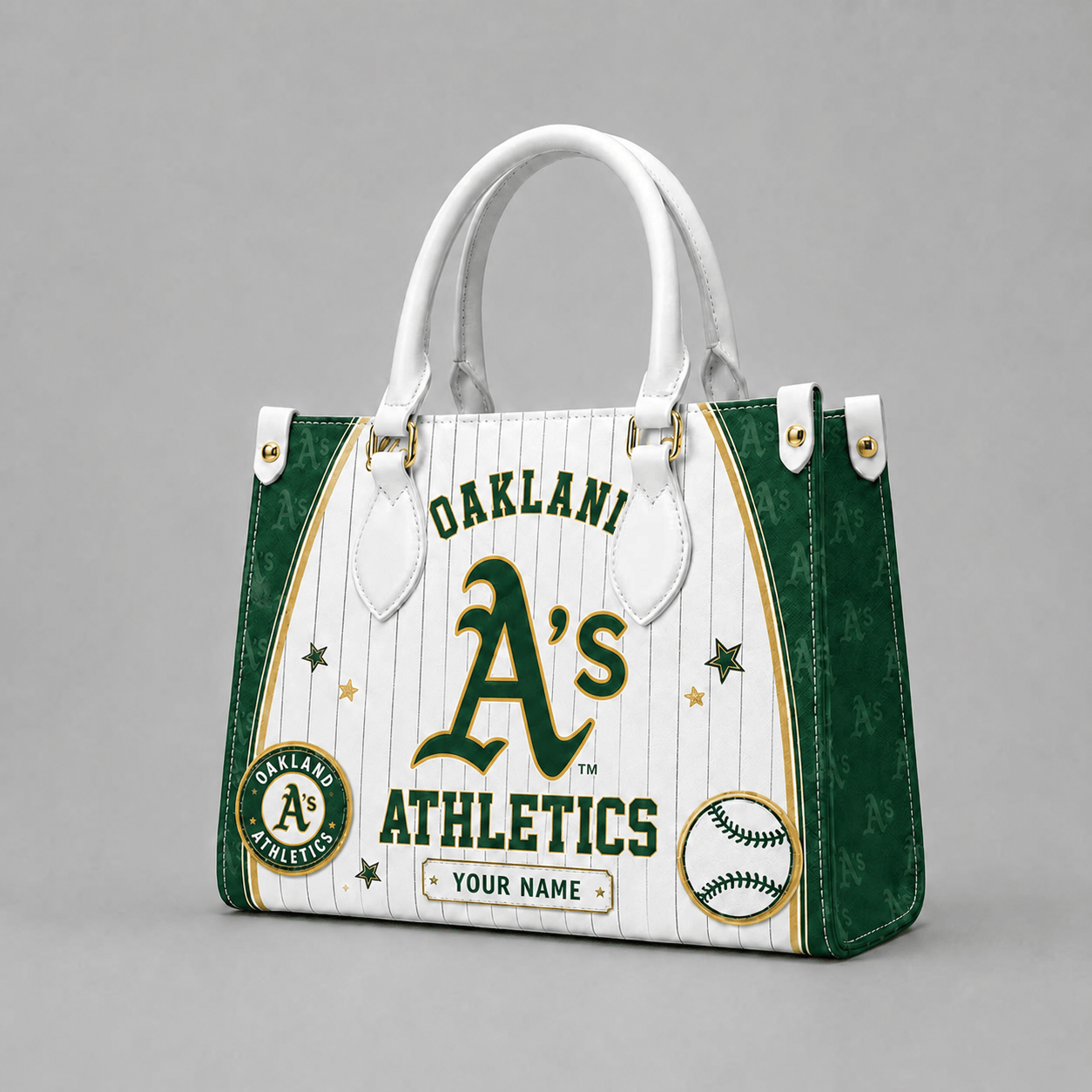O.athletics | Premium .m.l.b. Fan Pride Leather Handbag