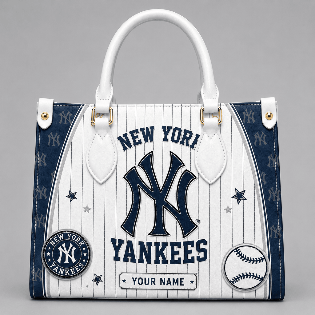 N.y.yankees | Premium .m.l.b. Fan Pride Leather Handbag