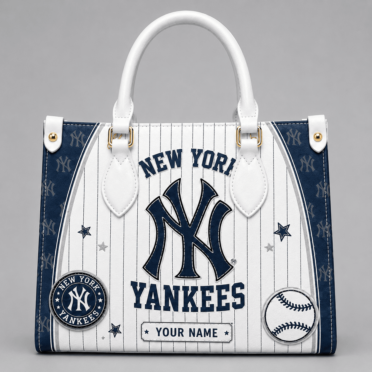 N.y.yankees | Premium .m.l.b. Fan Pride Leather Handbag