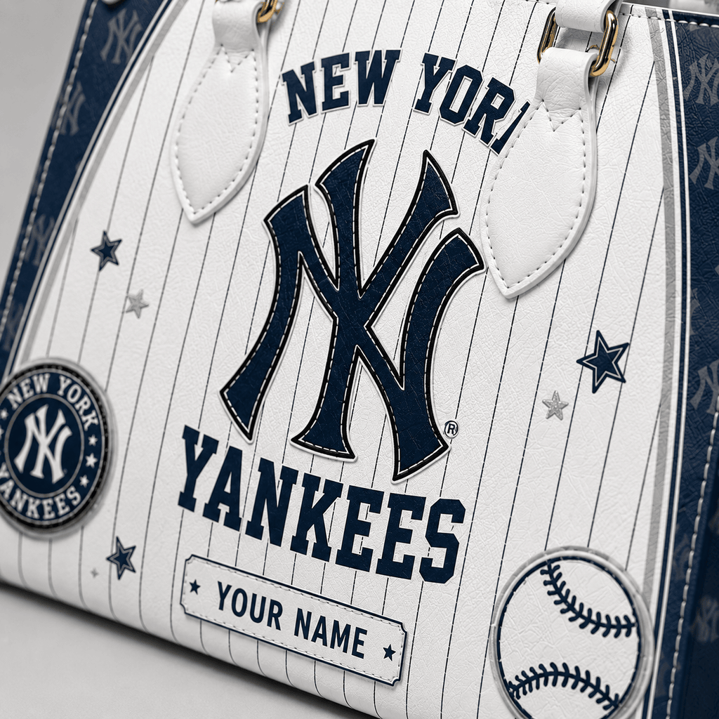 N.y.yankees | Premium .m.l.b. Fan Pride Leather Handbag