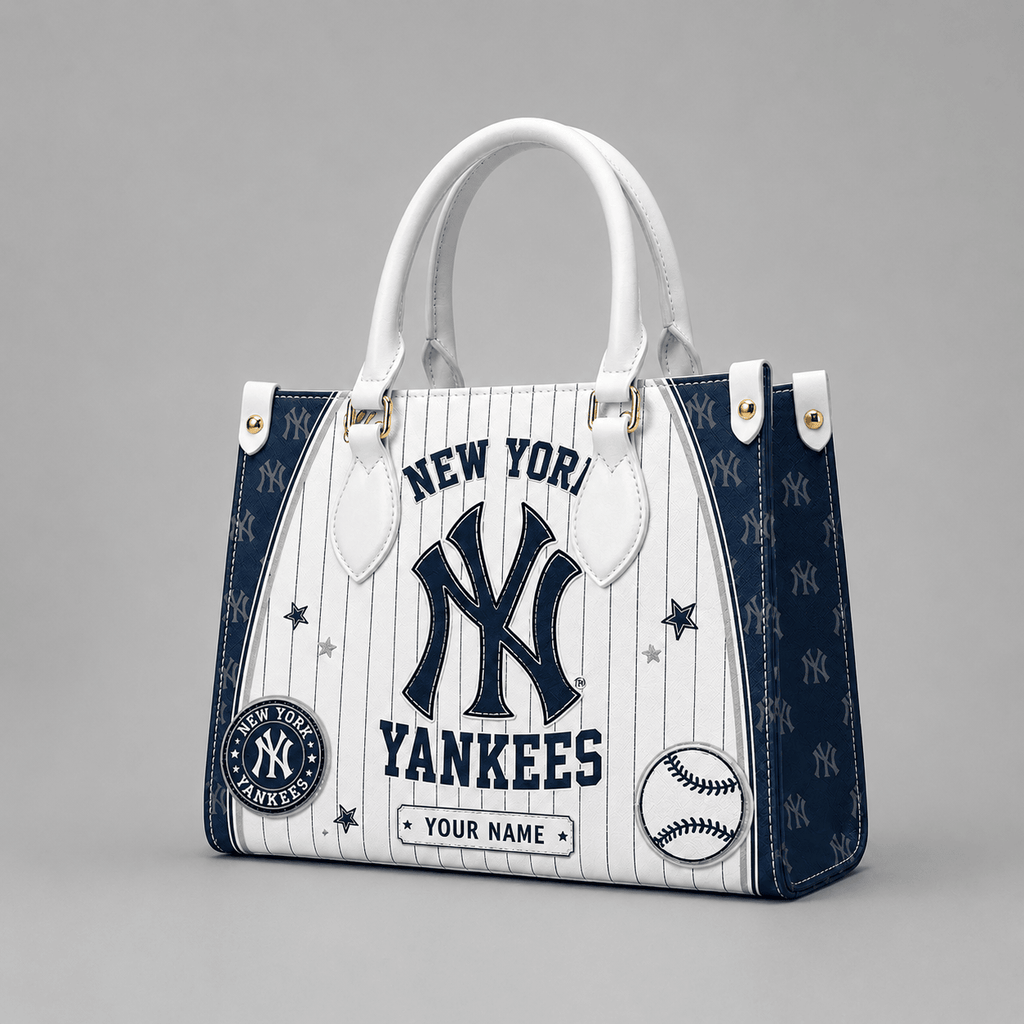 N.y.yankees | Premium .m.l.b. Fan Pride Leather Handbag
