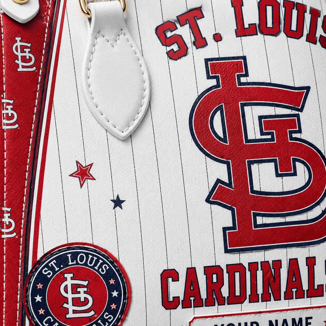 S.l.cardinals | Premium .m.l.b. Fan Pride Leather Handbag