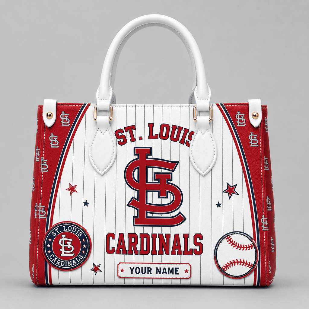 S.l.cardinals | Premium .m.l.b. Fan Pride Leather Handbag