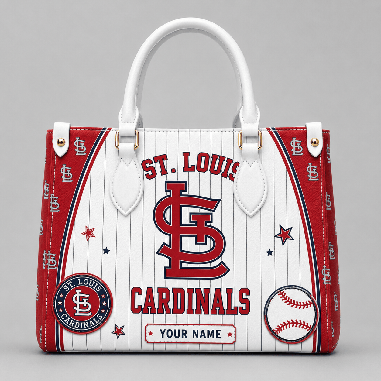 S.l.cardinals | Premium .m.l.b. Fan Pride Leather Handbag