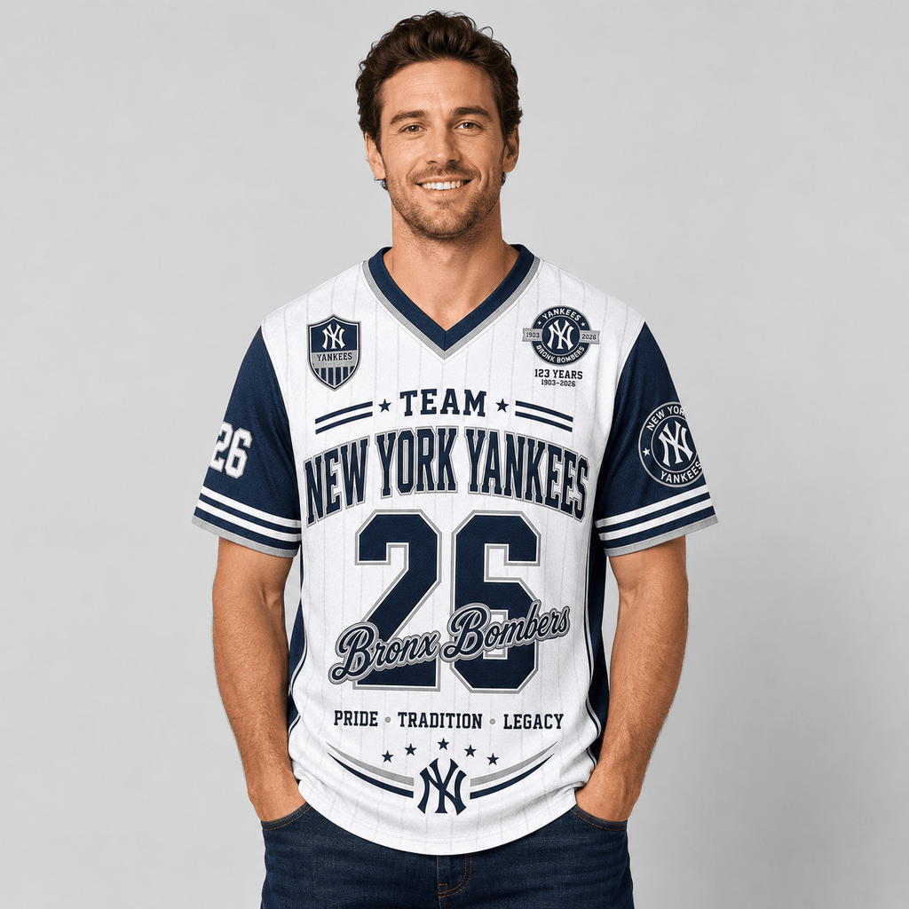 N.y.yankees | Premium .m.l.b. Legacy Pride V-neck Jersey
