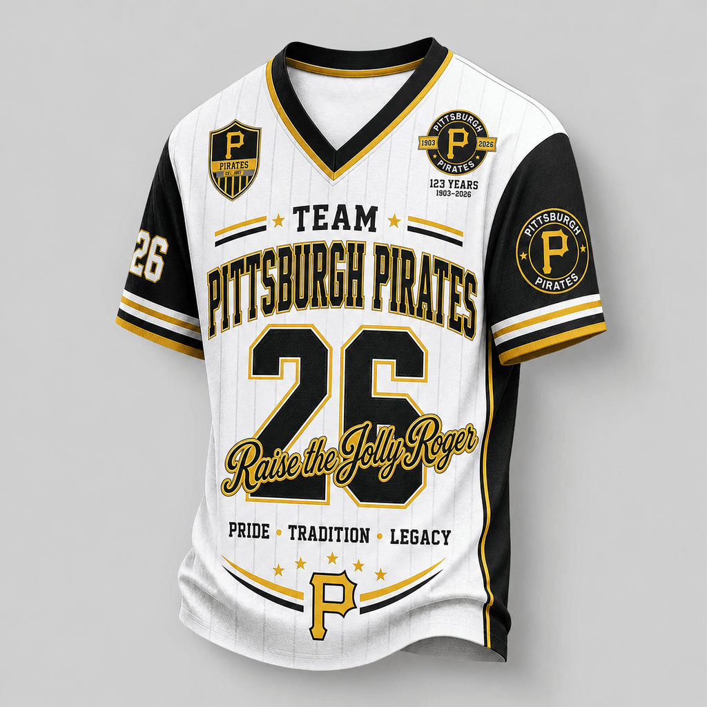 P.pirates | Premium .m.l.b. Legacy Pride V-neck Jersey