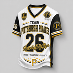 P.pirates | Premium .m.l.b. Legacy Pride V-neck Jersey