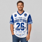 K.c.royals | Premium .m.l.b. Legacy Pride V-neck Jersey
