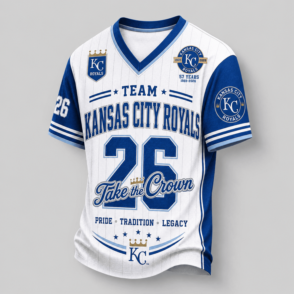 K.c.royals | Premium .m.l.b. Legacy Pride V-neck Jersey