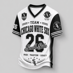 C.white Sox | Premium .m.l.b. Legacy Pride V-neck Jersey