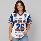 N.y.mets | Premium .m.l.b. Legacy Pride V-neck Jersey