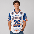 N.y.mets | Premium .m.l.b. Legacy Pride V-neck Jersey