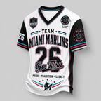 M.marlins | Premium .m.l.b. Legacy Pride V-neck Jersey