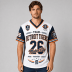 D.tigers | Premium .m.l.b. Legacy Pride V-neck Jersey