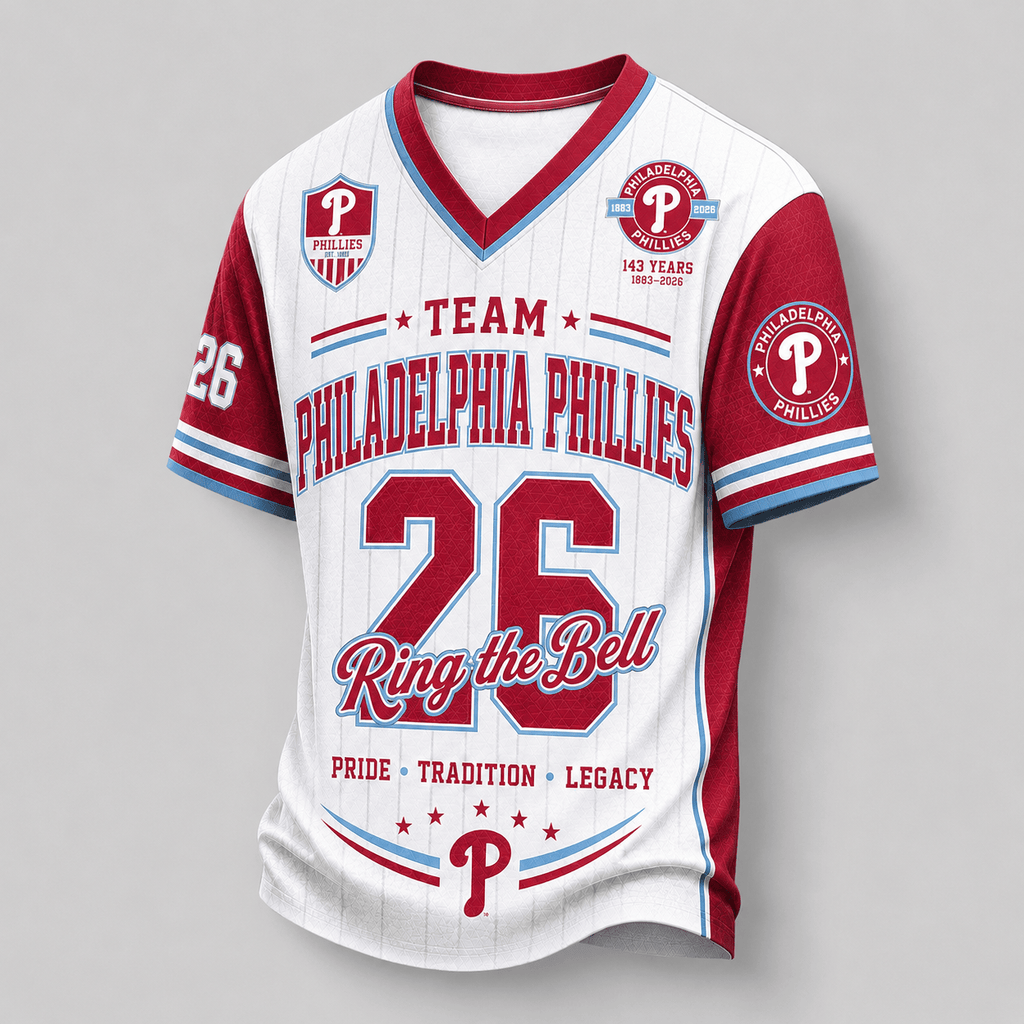 P.phillies | Premium .m.l.b. Legacy Pride V-neck Jersey