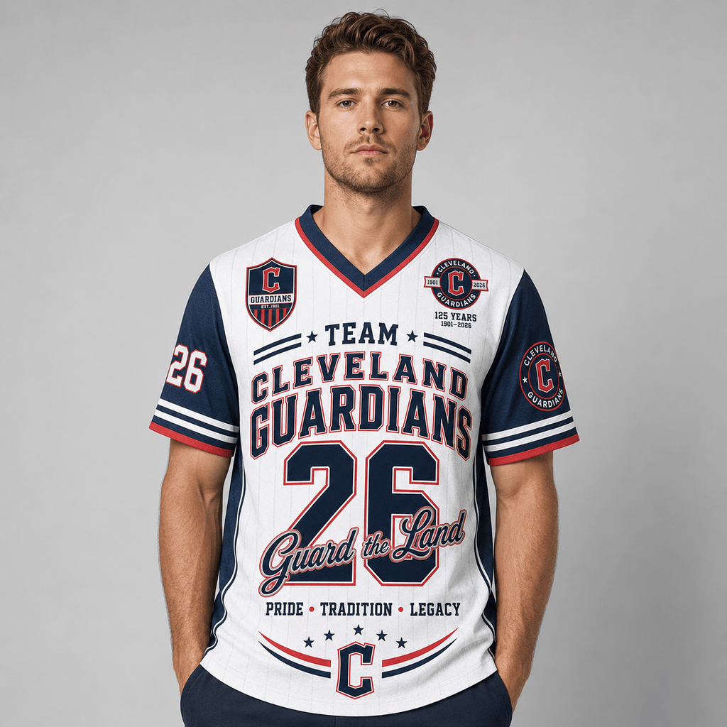 C.guardians | Premium .m.l.b. Legacy Pride V-neck Jersey