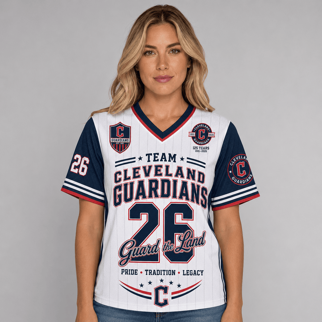 C.guardians | Premium .m.l.b. Legacy Pride V-neck Jersey