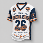 H.astros | Premium .m.l.b. Legacy Pride V-neck Jersey