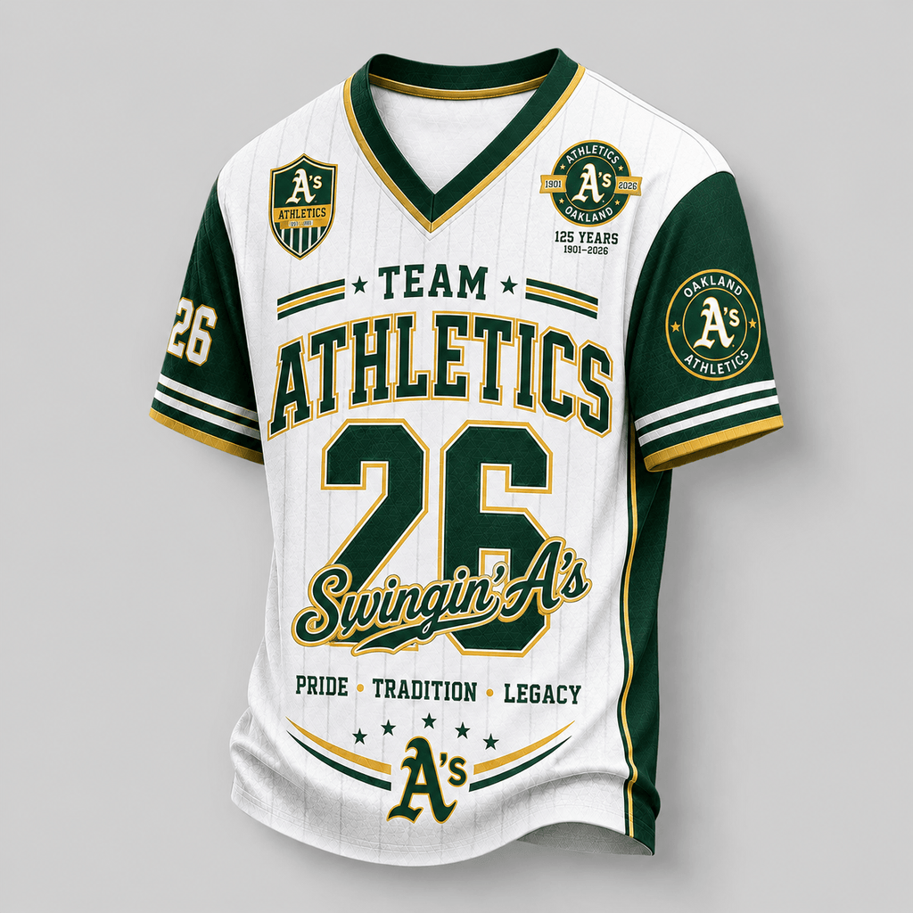 O.athletics | Premium .m.l.b. Legacy Pride V-neck Jersey