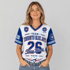 T.blue Jays | Premium .m.l.b. Legacy Pride V-neck Jersey