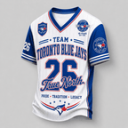 T.blue Jays | Premium .m.l.b. Legacy Pride V-neck Jersey