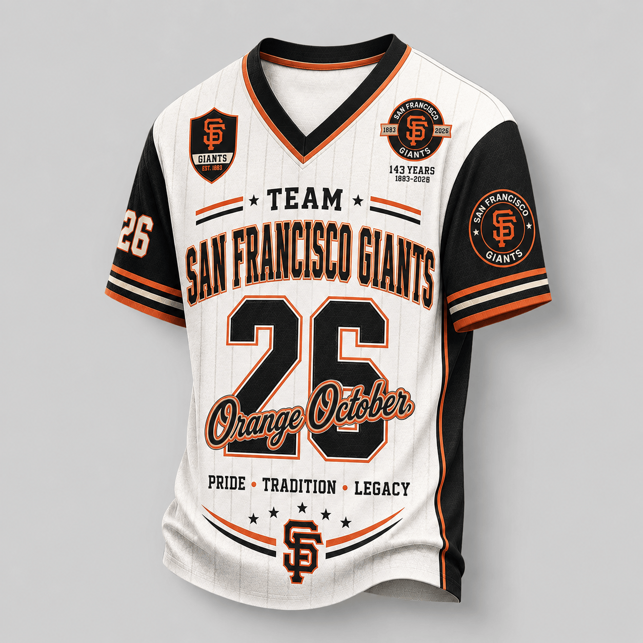 S.f.giants | Premium .m.l.b. Legacy Pride V-neck Jersey