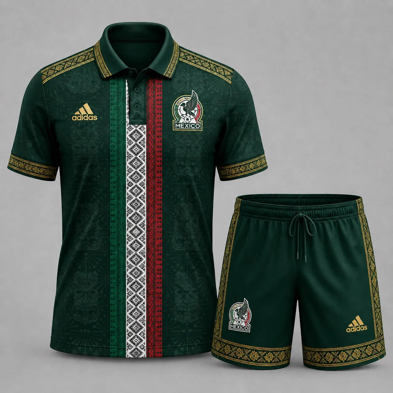 Mexico | Premium WC26 Culture Polo & Shorts Set