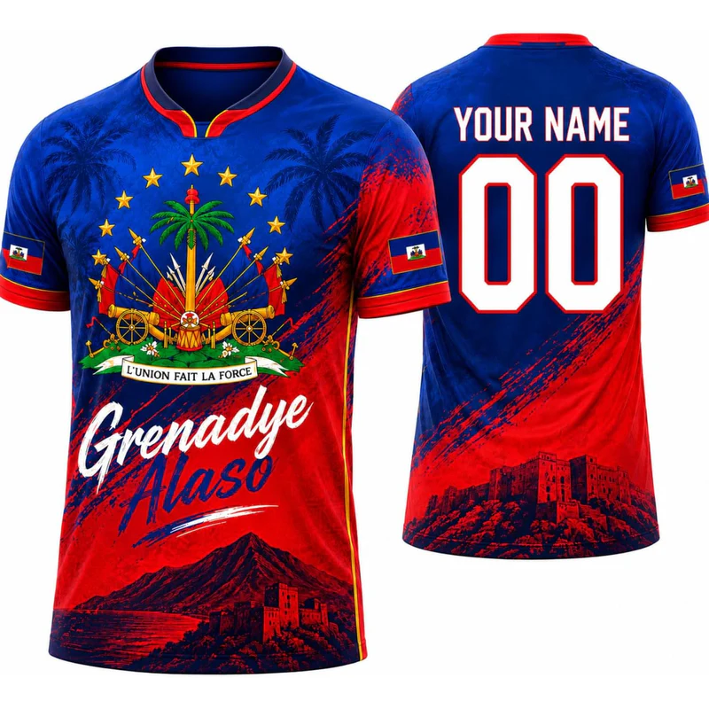 Haiti Gifts for Fans Game Day 2026 - Soccer Jersey