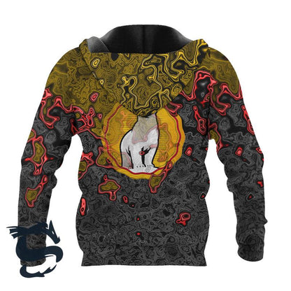 Holographic Color Bundaberg Brewed Drinks All Over Print Hoodie, Bundaberg Pullover Hooded Sweatshirt, Bundaberg Logo 3D Print Unisex Zip Hoodies