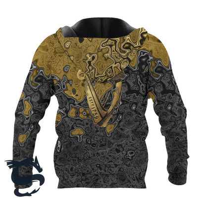 Holographic Guinness Beer Themed Color All Over Print Hoodie, Guinness Beer Pullover Hooded Sweatshirt, Guinness Beer 3D Print Unisex Zip Hoodies