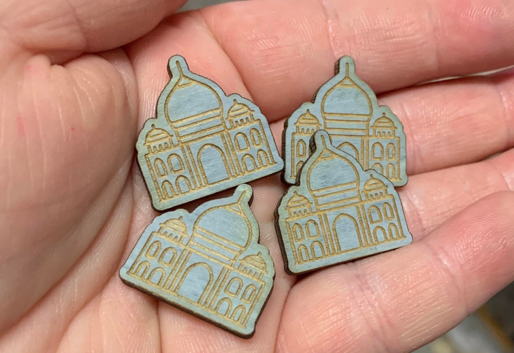 100 world monument counters, taj mahal, eifel tower, collusseum loose parts, big ben manipulatives, statue of liberty landmarks 100 board