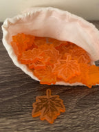 50/100 Acrylic snowflakes, acrylic maple leaves, acrylic counters, ,snowman counters, math manipulatives, counters, sunflowers, sensory fill