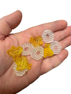 50/100 Acrylic snowflakes, acrylic maple leaves, acrylic counters, ,snowman counters, math manipulatives, counters, sunflowers, sensory fill