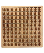 100 gingerbread man or woman counters, sensory tray filler, loose parts manipulatives, 100 board counters, sensory play, math manipulatives