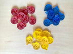 50/100 Acrylic christmas lights, ornaments or candy canes , acrylic maple leaves, acrylic counters, sensory fill, wet play, fizzy play