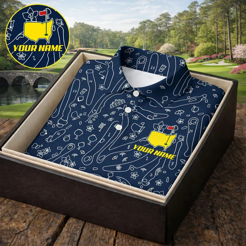 Custom Augusta Masters Golf Polo Shirt