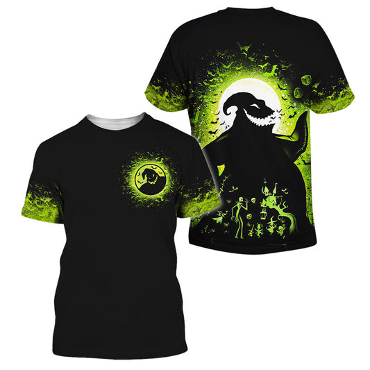 The Nightmare Before Christmas 3D T-shirt , Funny Oogie Boogie T-shirt