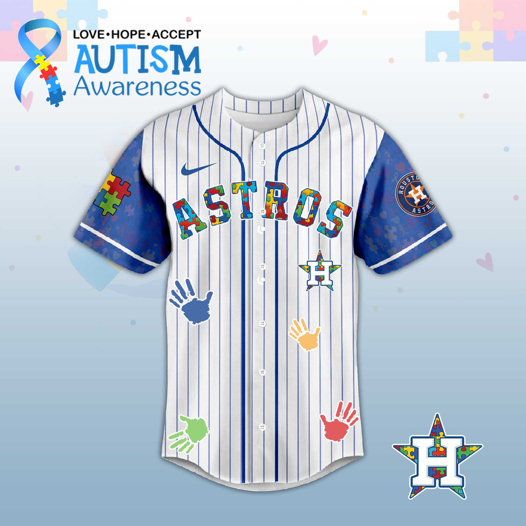 H.Astros Autism Awareness 2026 Limited Editions Jersey.