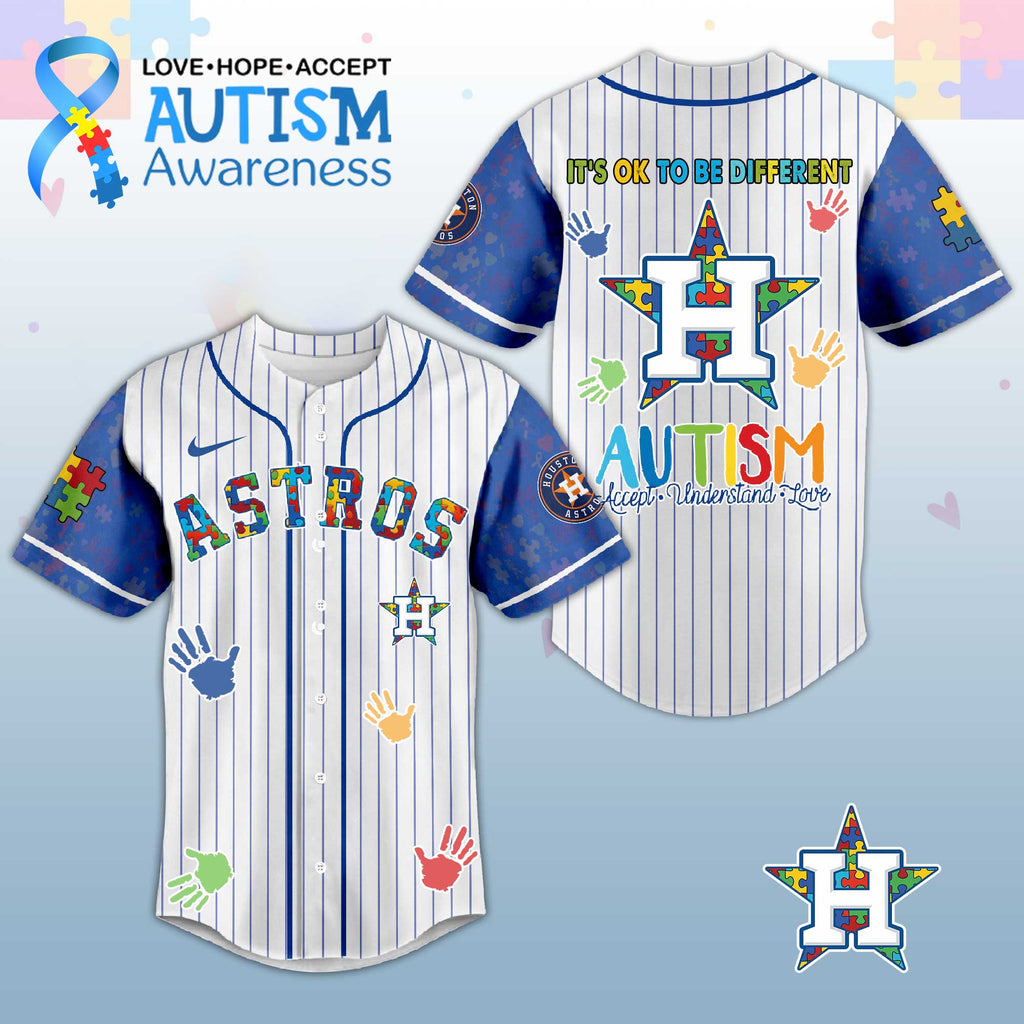 H.Astros Autism Awareness 2026 Limited Editions Jersey.